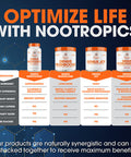 Genius Consciousness, Super Nootropic Brain Supplement Powder, Mango - Boost Focus, Cognitive Function, Concentration & Memory Booster - Alpha GPC & Lions Mane Mushroom for Neuro Energy & IQ