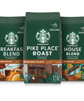Starbucks Ground Coffee, Medium Roast Hot or Iced Coffee, Variety Pack, Three 12 oz BagsÃƒÂ¢Ã¢â€šÂ¬Ã¢â‚¬Â¹