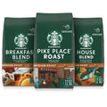 Starbucks Ground Coffee, Medium Roast Hot or Iced Coffee, Variety Pack, Three 12 oz BagsÃƒÂ¢Ã¢â€šÂ¬Ã¢â‚¬Â¹