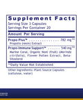 Premier Research Labs Propolis Immune - Features Propolis Extract, Marine Coral, Organic Noni, Flower Pollen Extract, Protease