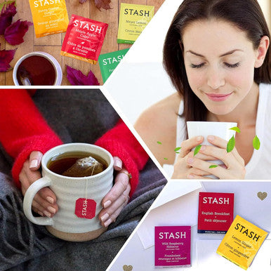 Tea Bunch 70Pcs Tea Variety Pack 25x2 Assorted Tea Flavors with 20 Honey Sticks Tea Sampler with Herbal Green Black and Chai Tea Bags