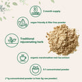 Pure USDA Raw Organic Marshmallow Root Tea Powder 4 Ounce
