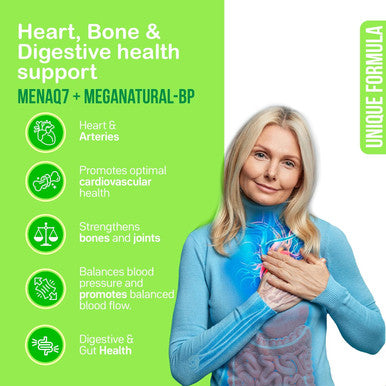 Florakare, Seniors Premium All In One - Bone Health, Blood Flow, Digestive & Gut Support For Women & Men, Vitamin K2, Grape Seed Extract Plus Lactobacillus And 12 Registered Probiotics - 30 Day Supply