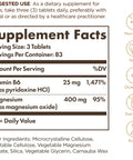 Solgar Magnesium With Vitamin B6 250 Tablets - Promote Healthy Bone Mineralization Support Nerve & Muscle Function Energy Metabolism - Non-Gmo Vegan Gluten Free Dairy Free Kosher 83 Servings