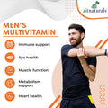 Aitnaturals Men's Multivitamin - 150 Tablets | Enriched with Vitamin A C D E K B12 Folate Iron Calcium Magnesium Biotin Zinc & Iodine | Support Bone Muscle Health Energy & Metabolism