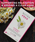 Nutra Tea NUTRAPREG - Pregnancy Tea | Morning Sickness Tea - Help Ease Nausea & Support Mothers Wellbeing - Includes Ginger Peppermint & Chamomile - 20 Enveloped Tea Bags - by - Herbal Tea