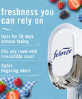 Febreze Plug In Air Freshener Odor-Fighting Scented Oil Refill Summer Berry Picking 2 Refill