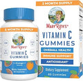 Maryruth Organics Vegan Vitamin C Gummies 2 Month Supply Immune Support Supplement For Adults and Kids Chewable Vitamin C Gummy Vitamins NonGmo Pectin Based 60 Count