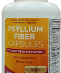 Rite Aid Psyllium Fiber Capsules, Psyllium Fiber Supplement, 160 Count | Constipation Relief | 100% Psyllium Husk Fiber | Helps Restore Regularity | Promotes Heart & Digestive Health