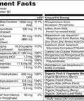 NATURELO One Daily Multivitamin for Men - with Vitamins & Minerals + Organic Whole Foods - Supplement to Boost Energy, General Health - Non-GMO - 180 Capsules