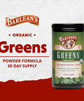 Barlean's Greens Formula Powder 9.3 Oz 264 G