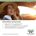 Double Wood Supplements Lactoferrin 250mg per Serving (60 Capsules) Patented Bioferrin Lactoferrin Superior Iron for Iron Deficiency and Immune Support