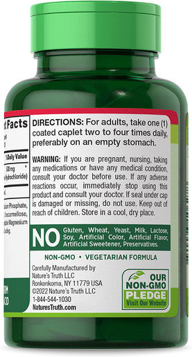 Nature's Truth L-lysine 500mg Bonus Tablets, 130 Count