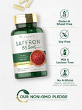 Carlyle Saffron Extract Capsules 88.5mg | 70 Count | Non-GMO & Gluten Supplement