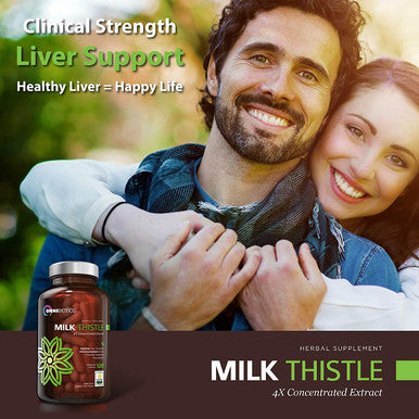 The Ultimate Liver Care Package OmniBiotics Liver Reboot + Certified Organic Milk Thistle 4X Concentrate for Comprehensive Daily Support