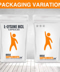 BulkSupplements.com L-Lysine HCL L-Lysine for Cats Immune Support Formula L Lysine Powder Lysine Powder for Cats (100 Gelatin Capsules)