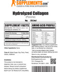 BulkSupplements Porcine Collagen Powder - Hydrolyzed Collagen Powder, Collagen Supplement - 2500mg of Porcine Collagen Peptides - Collagen Protein Powder (1 Kilogram - 2.2 lbs)