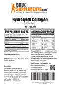 BulkSupplements Porcine Collagen Powder - Hydrolyzed Collagen Powder, Collagen Supplement - 2500mg of Porcine Collagen Peptides - Collagen Protein Powder (1 Kilogram - 2.2 lbs)