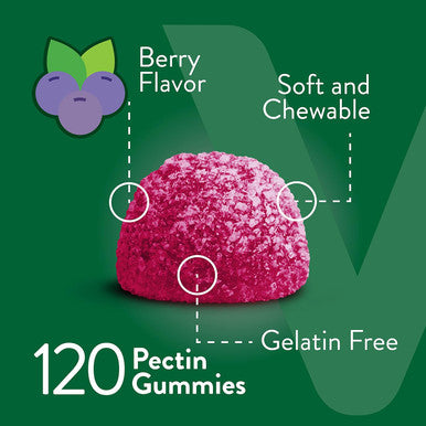 Zinc Gummies Adult & Teens - 30Mg - Immune Health Support & Antioxidant Support - Vitamin Zinc Supplement - Vegan, Gelatin Free, Gmo - Tasty Chewable Berry Flavored Gummy