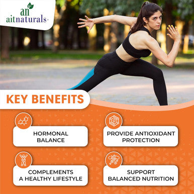 Aitnaturals Women's Multivitamin - 120 Capsules | Enriched with Vitamin A C D E K B12 Folate Iron Calcium Magnesium Biotin Zinc & Iodine | Support Bone Muscle Health Energy & Metabolism