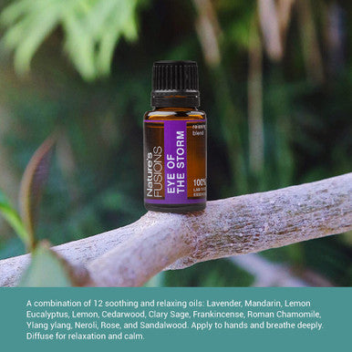 Natures Fusions Eye of Storm 100% Pure & Essential Oil Blend 15 mL