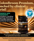 Colonbroom Premium Weight Loss Supplement (Strawberry) - Colon Broom Psyllium Husk Fiber Powder Drink - Gluten , Non-Gmo Colon Cleanse For Bloating Relief & Gut Health, 60 Servings