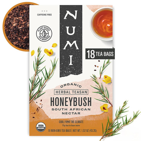 Numi Organic Matcha Toasted Rice Tea, 100 Green Tea Bags, Medium Caffeine