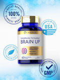 Carlyle Brain Up Supplement 60 Softgels With L-Theanine Bacopa & B-12 Non-Gmo Gluten Free
