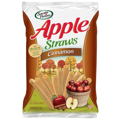 Sensible Portions Garden Veggie Sea Salt Straws 7 oz