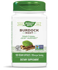 Nature's Way Burdock Root, 950 mg per serving, 100 Capsules (Packaging May Vary)
