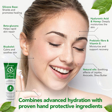 Staudt Premium Scar Cream - Advanced Formula With Vitamin E, Honey, Hyaluronic Acid & Silicone - Intensive Healing Of Old & Scars, Surgical, Rashes, Acne, Burns, C-Section, Stretch Marks, Eczema