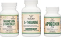 Magnesium Threonate Magtein Apigenin and LTheanine Ultimate Sleep Bundle
