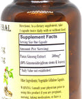 Barlowe's Herbal Elixirs Panax Ginseng Extract - 80% Ginsenosides - 60 500mg VegiCaps - Stearate Free, Bottled in Glass!