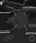 Skin Grip Adhesive Patches for style Libre 3 CGM Waterproof & Sweatproof Adhesive for 10-14 Days Pre-Cut Adhesive Medical Tape Continuous Glucose Monitor Sensor Cover 20 Pack Black