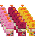 Pumpkin Tree Peter Rabbit Organics Organic Raspberry Banana And Blueberry 100% Pure Fruit 4 Oz Pack Of 10