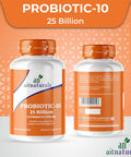 Aitnaturals Probiotic 10-25 Billion (50 veg Capsules) | Support Intestinal & Digestive Balance Ideal Immune System Bowel regularity function| Promotes Healthy Skin Optimize mental Health| Non-GMO