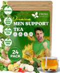 FreshDrinkUS, Premium 120 Mulberry Leaf Tea Bags, 100% Natural & Pure from Mulberry Leaves. Loose Leaf Herbal Tea. Made with Natural Material Tea Bags. No Sugar, No Caffeine, No Gluten, Vegan.