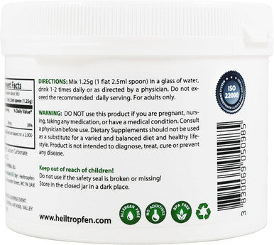 Heiltropfen Calcium Carbonate Powder | 1 Pound - 454 g | Dietary Supplement | Highest Purity Limestone | CaCO3 |