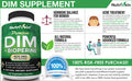 Nutrivein DIM Supplement 400mg Diindolylmethane Plus Bioperine - Maintain Hormone Balance with Estrogen for Menopause and Middle Age - Supports Acne and PCOS Treatment Men & Women