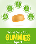 Probiotic Gummies | 50 Count | Vegan, Non-GMO & Gluten Digestive Health Supplement | by Natures Truth