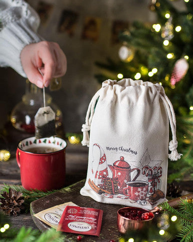 Gardenika Holiday Tea Bag Sampler Set - 45 count 15 flavors - Christmas Seasonal Variety Collection