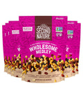 Second Nature Wholesome Medley Trail Mix - 12 Count, 2.25 oz Individual Snack Packs, Certified Gluten-Free Ã¢â‚¬â€œ Dark Chocolate, Dried Fruit and Nut Trail Mix, Ideal for Travel Snacks