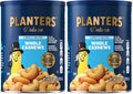 PLANTERS Deluxe Lightly Salted Cashews, Plant Based Protein, 18.25Oz (1 Ct) | Whole Roasted Cashews. Snacks for Adults. Resealable Canister. Plant Based Protein Snack. Pantry Staples