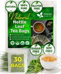 FreshDrinkUS, Premium 75 Mulberry Leaf Tea Bags, 100% Natural & Pure from Mulberry Leaves. Loose Leaf Herbal Tea. Made with Natural Material Tea Bags. No Sugar, No Caffeine, No Gluten, Vegan.