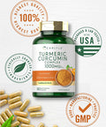 Carlyle Turmeric Curcumin With Black Pepper 1000Mg | 180 Capsules | Turmeric Complex Supplement | Non-Gmo, Gluten Free