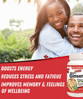 Siberian Eleuthero | 500mg Siberian Ginseng Root Powder | 120 Vegan capsules | Traditional Herbal Supplement for Adaptogen | Reduction of Stress & Fatigue | Made in Canada