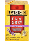 Twinings Lemon & Ginger, Caffeine-Free Herbal Tea Bags, 100 CT Box (1 Pack) | Spicy & Tangy, Ginger, Lemon Peel, Lemongrass, Blackberry Leaves, Soothe Digestion, 100 Foil Lined Individually Wrapped Bags