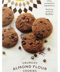 Simple Mills Almond Flour Chocolate Chip Cookies, Gluten Free and Delicious Crunchy Cookies, Organic Coconut Oil, Good for Snacks (Packaging May Vary)