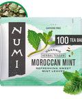 Numi Organic Matcha Toasted Rice Tea, 100 Green Tea Bags, Medium Caffeine