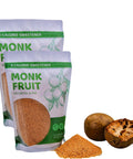 Monk Fruit Sweetener Granules, 2 Pack (1LB Each) - 1:1 Sugar Replacement, 0 Calorie Sweetener, Erythritol Blend - Healthier Than Sugar for Baking, Coffee, and Cooking